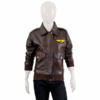 Brie Larson Captain Marvel Flight Bomber Jacket
