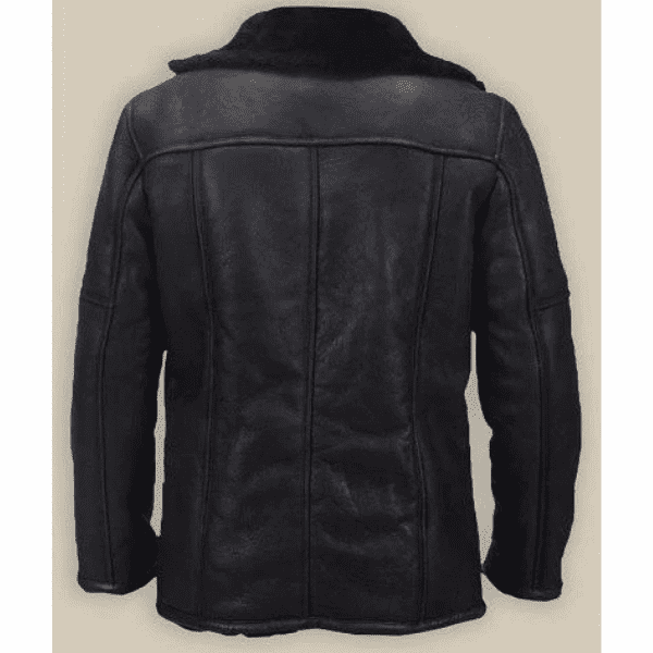 Three Pockets Shearling Jacket