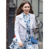 Emily In Paris Emily Cooper White Leather Jacket