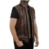 Craig Horner Leather Vest