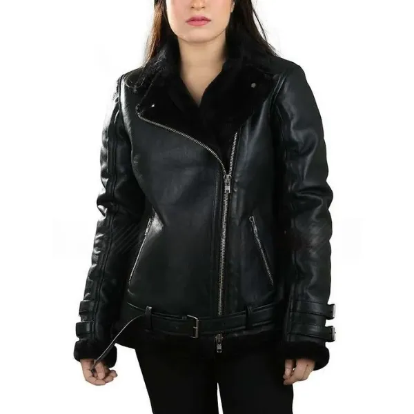 Dakota Johnson Black Leather Jacket