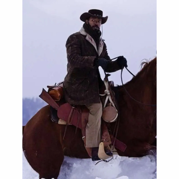Django Unchained Jacket, Jamie Foxx Django Coat