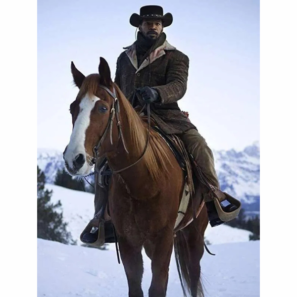 Jamie Foxx Django Unchained Winter Coat