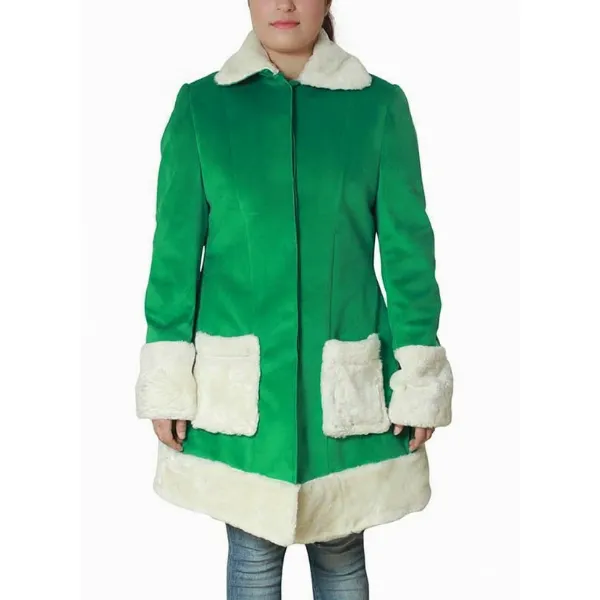Last Christmas Emilia Clarke Coat