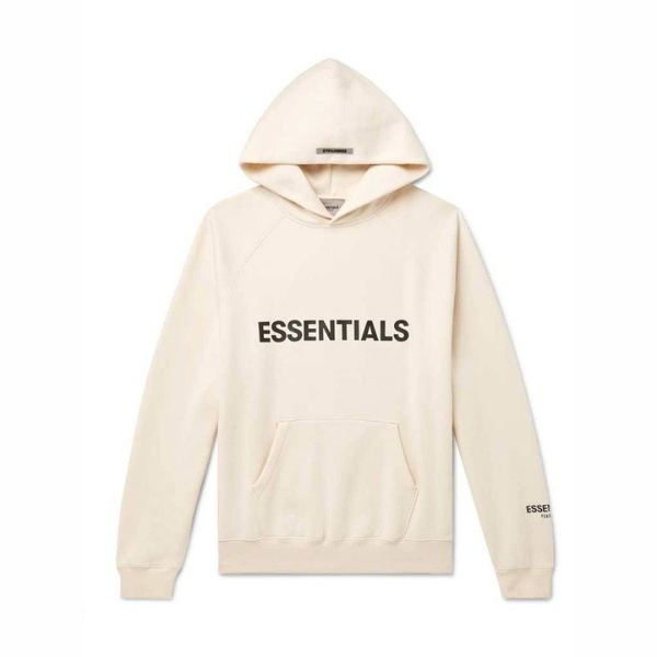 Fear Of God Essentials Cream Hoodie
