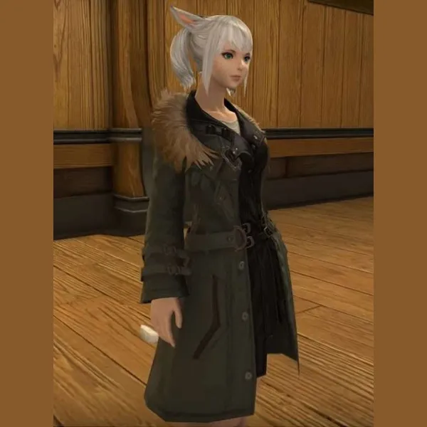 Final Fantasy XIV Rebel Coat Final Fantasy XIV Rebel Shearling Coat
