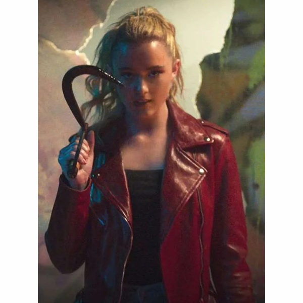 Freaky Movie Red Leather Jacket