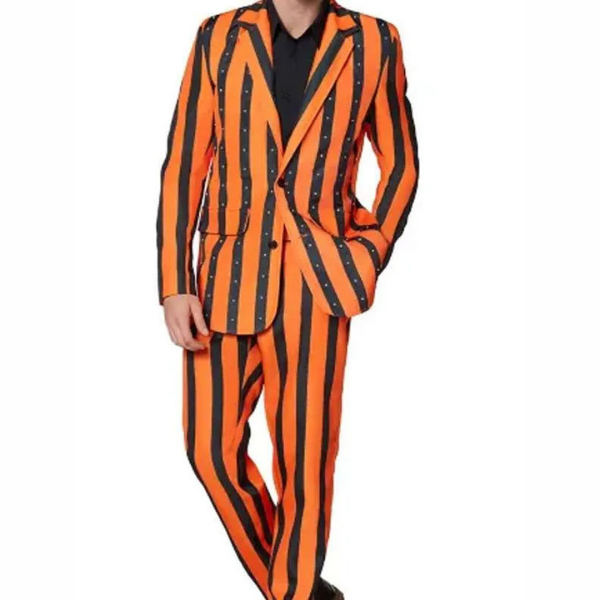 Halloween striped Blazer Suit