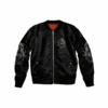 Halloween Witch Black Bomber Jacket On Sale