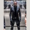 Idris Elba Black Leather Jacket