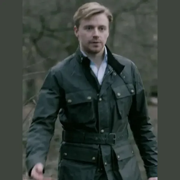 Jack Lowden Black Cotton Jacket