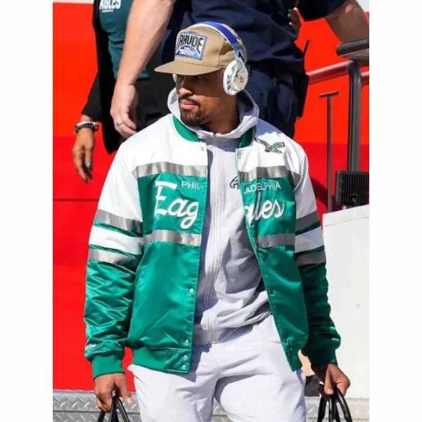 Jalen Hurts Philadelphia Eagles Bomber Jacket
