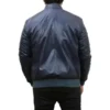 Damian Hardung Maxton Hall: The World Between Us 2024 Blue Bomber Jacket