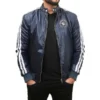 The World Between Us James Beaufort Blue Bomber Jacket