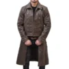 Outlander Jamie Fraser Brown Leather Coat