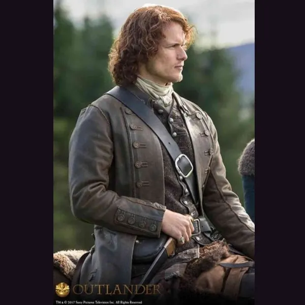Jamie Fraser Leather Coat