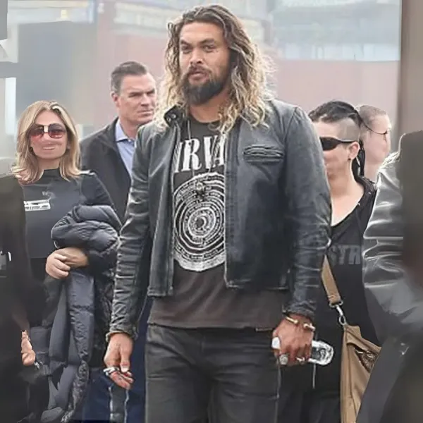 Mens Jason Momoa Leather Jacket