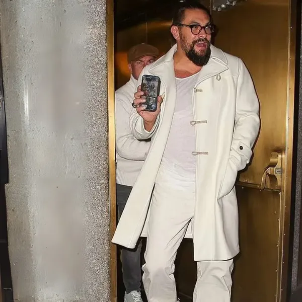 Jason Momoa Good Morning America Long Coat