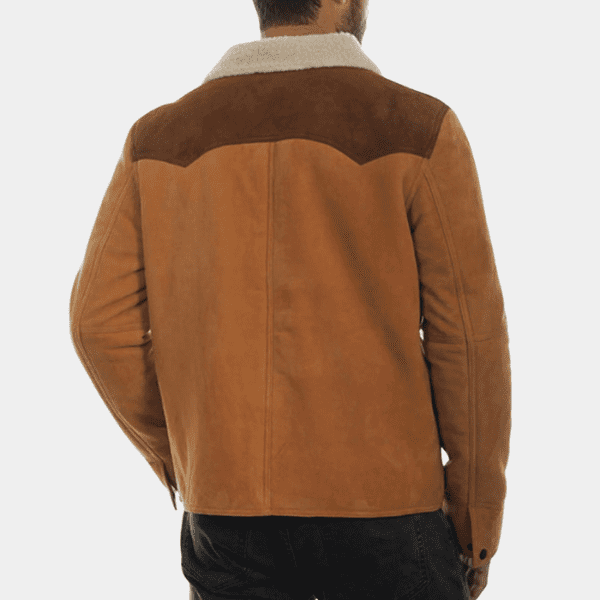 John Dutton Shearling Leather Jacket