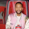 John Legend Leather Bomber Jacket