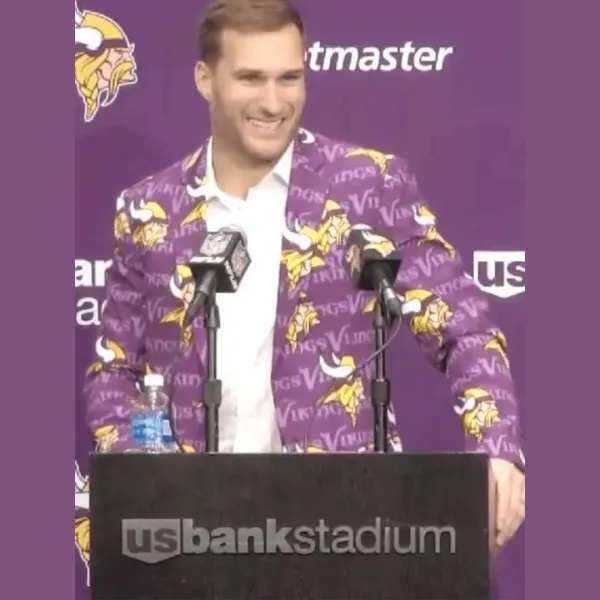 Minnesota Vikings Purple Blazer