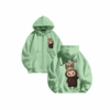 Labubu Green hoodie