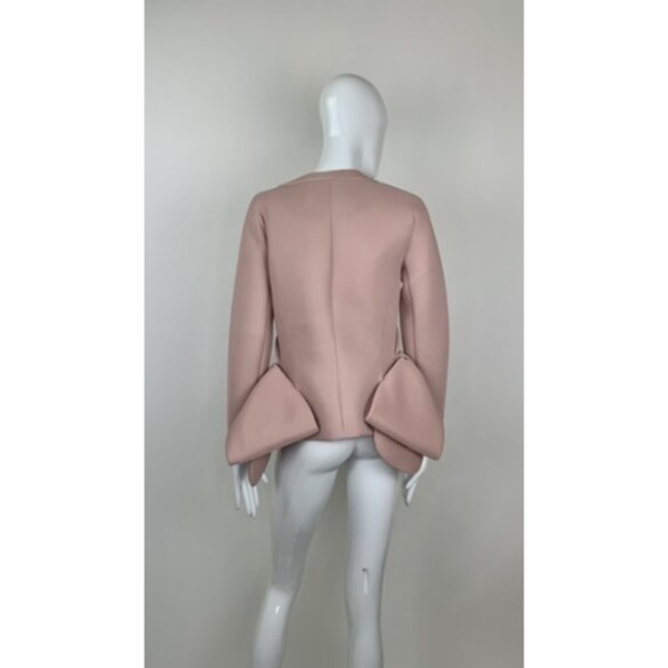 Marisa Tomei Dusky Pink Bow Jacket
