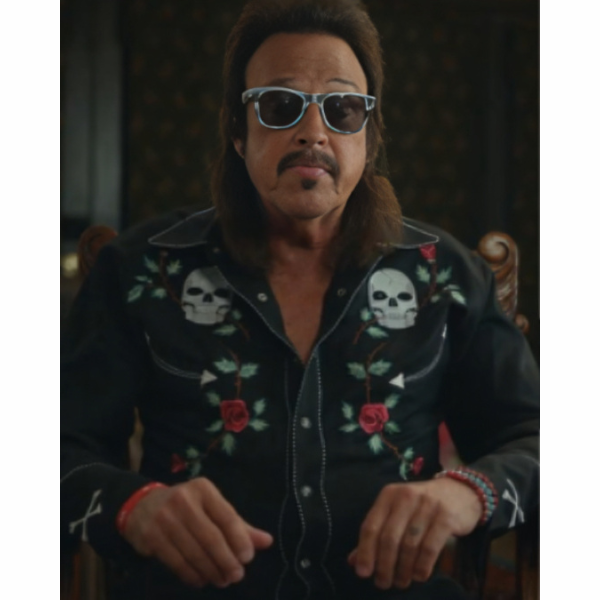 Jimmy Hart Skull Roses Shirt