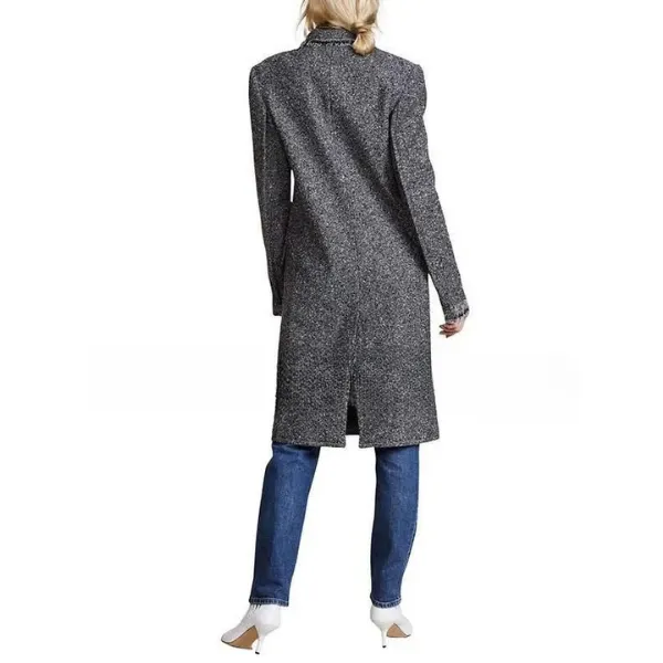Russian Doll Grey Wool Coat