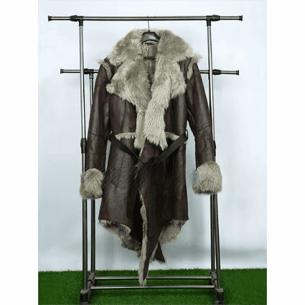 Sam Corlett Leather Trench Coat