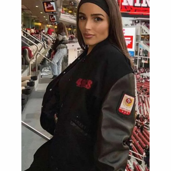 Olivia Culpo 49ers Jacket