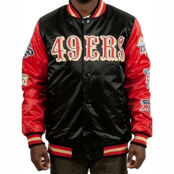 49ers Champs Patches Jacket