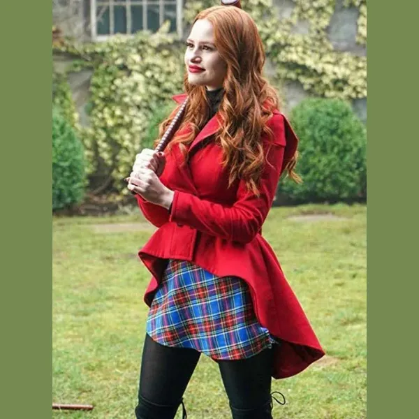 Riverdale Cheryl Blossom Red Hooded Jacket