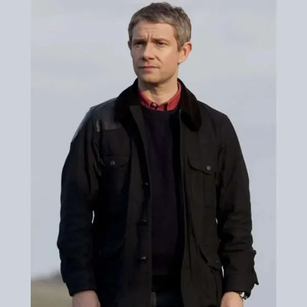 Sherlock Holmes Watson Black Shooting Coat