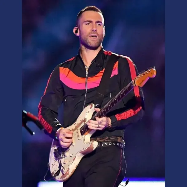 Adam Levine Super Bowl Jacket