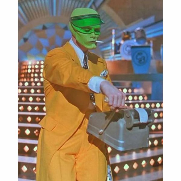 Jim Carrey yellow Suit