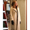 Alex Levy White Fur Coat