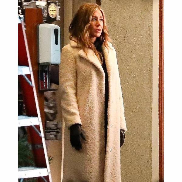 Alex Levy White Fur Coat