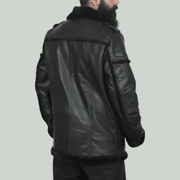 Punisher Season 2 Ben Barnes Shearling Jacket