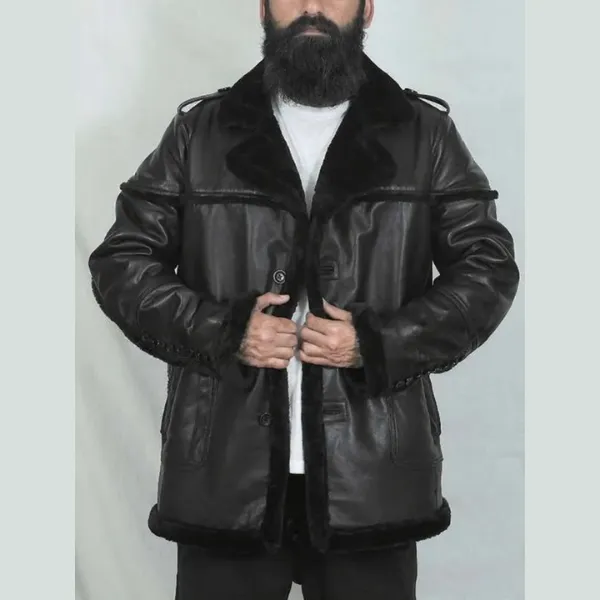 Ben Barnes Punisher Leather Jacket