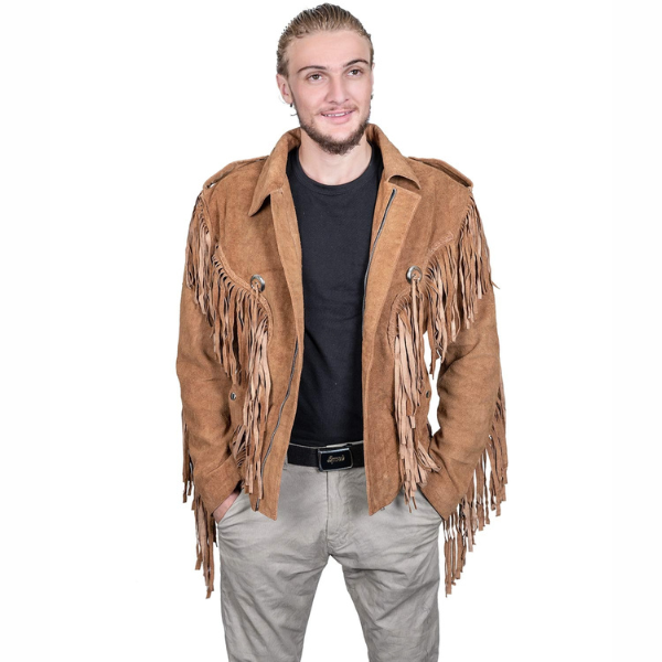 Brown Fringe Tiger King: Murder, Mayhem, and Madness Joe Exotic Jacket