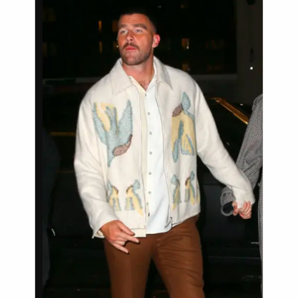 Travis Kelce Bird Fil Coupe Jacket