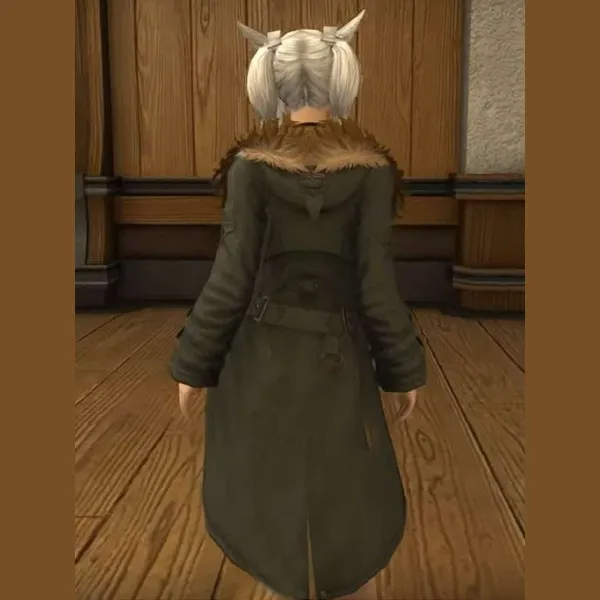Video Game Final Fantasy XIV Rebel Shearling Coat