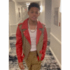 Yk Osiris Red Leather Jacket