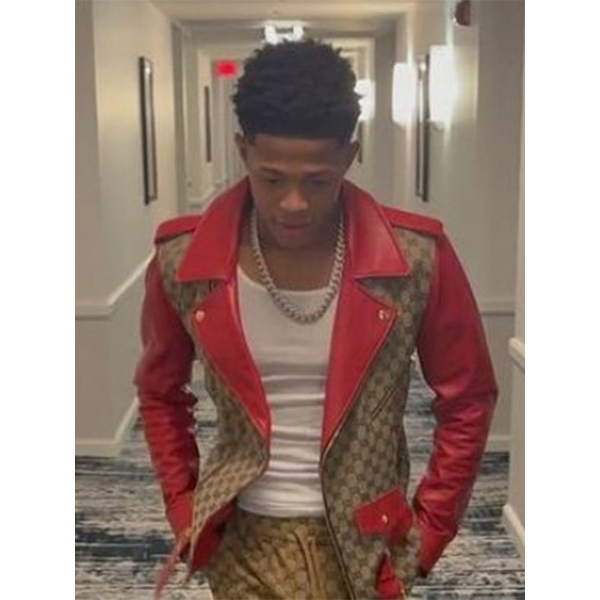 YK Osiris Red Biker Jacket