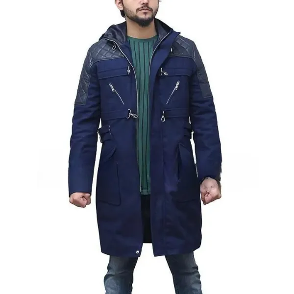 Nero Blue Coat From Devil May Cry Video Game