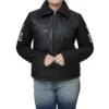 Edge Of Tomorrow Black Leather Jacket