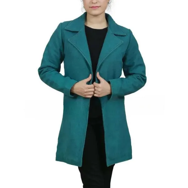 You Guinevere Beck Green Coat