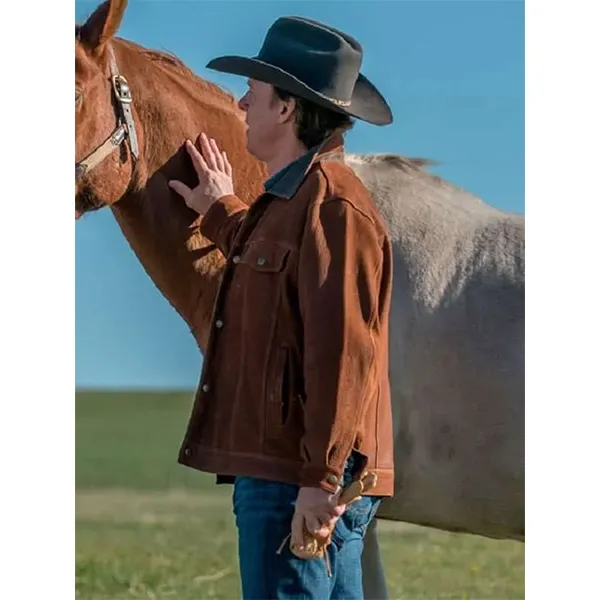 Heartland Tim Fleming Leather brown Jacket