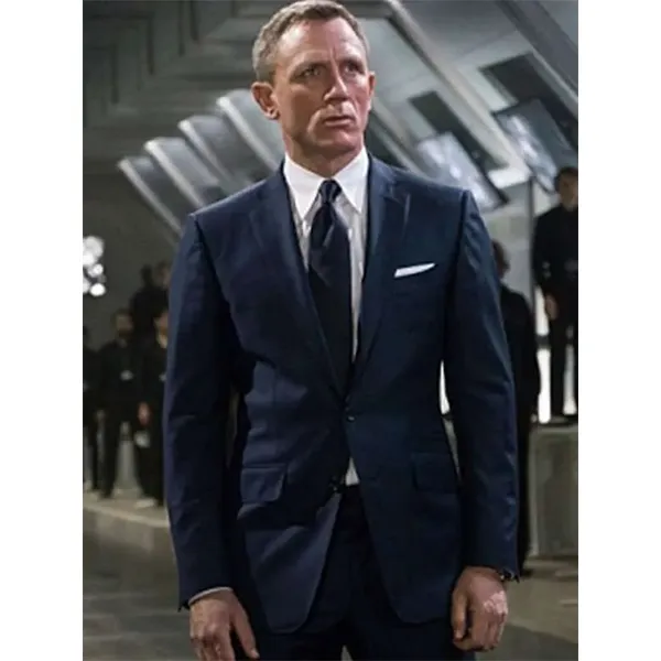 James Bond Spectre Blue Suit